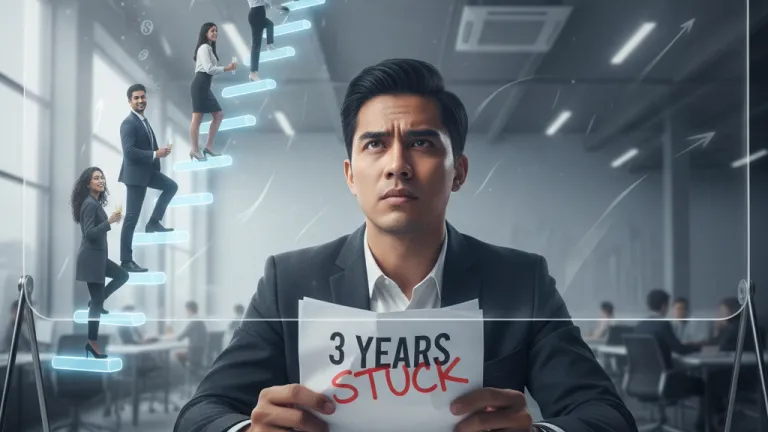 Malaysian professional stuck 3 years same role watching others get promoted