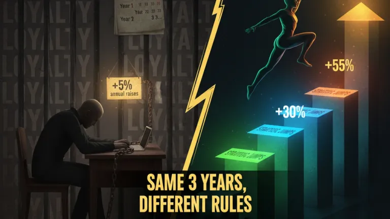 From RM2.5k to RM8k in 3 years: 220% salary increase through strategic job changes vs staying loyal