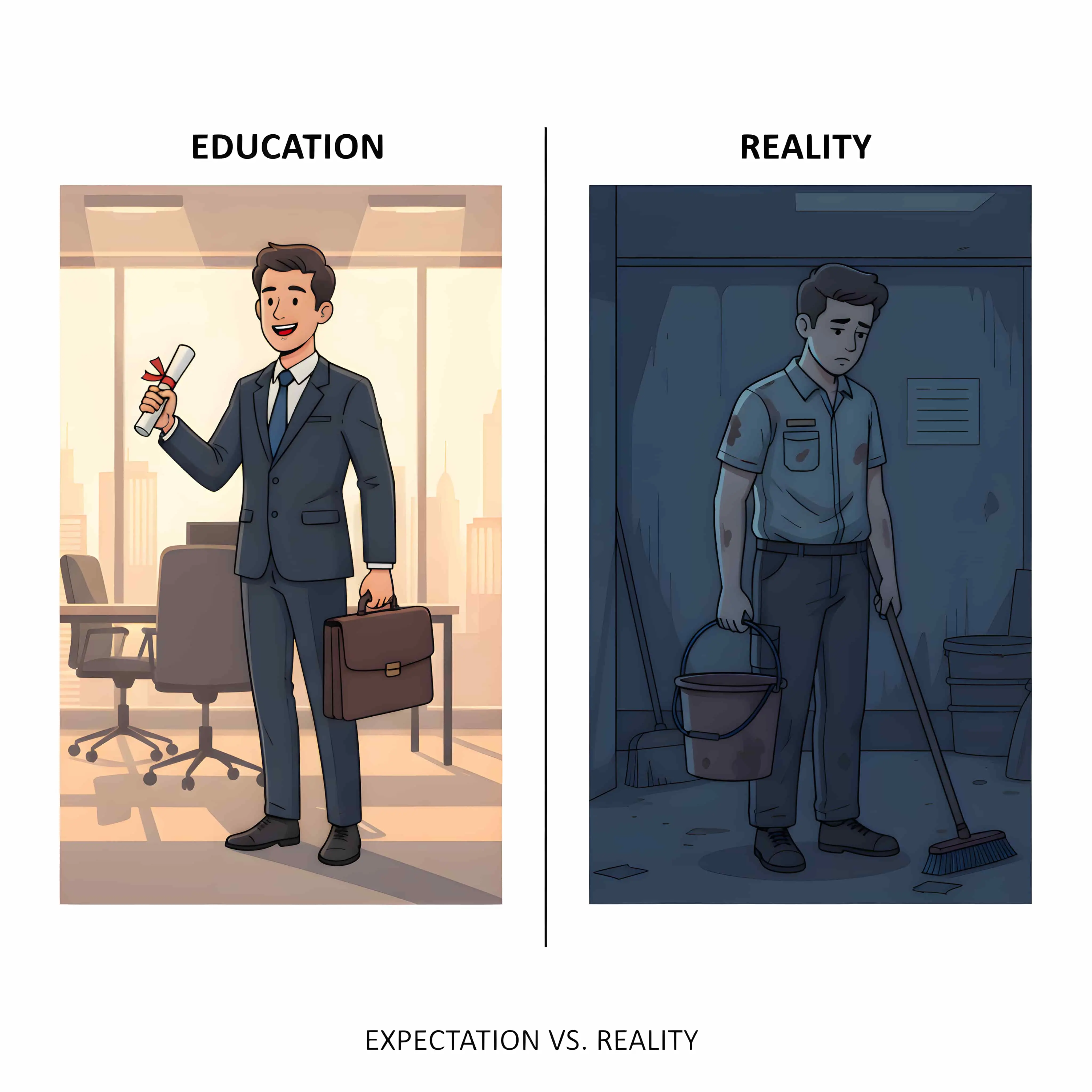 RM50k degree debt versus low-skilled job reality