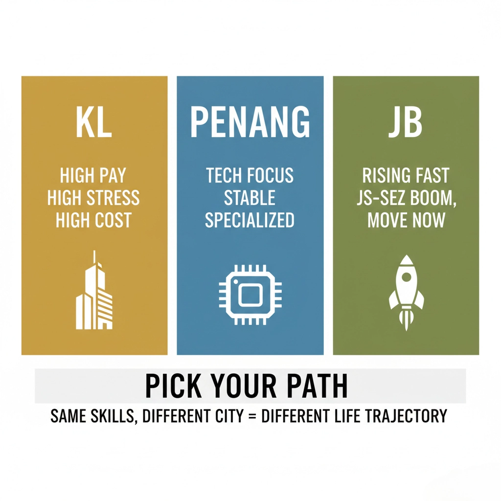 KL, Penang, JB salary vs living cost comparison