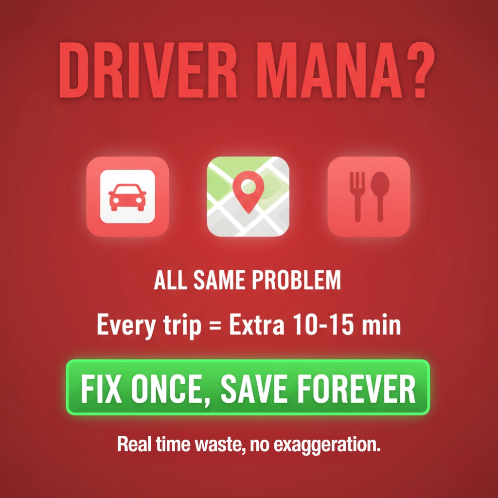 Grab, inDrive, AirAsia Ride comparison shows same GPS issues, one fix works for all