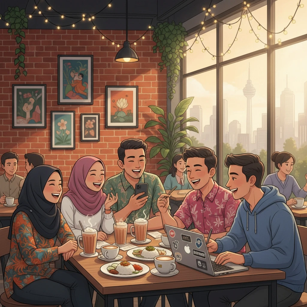 Komuniti sokongan profesional Melayu muda bandar KL